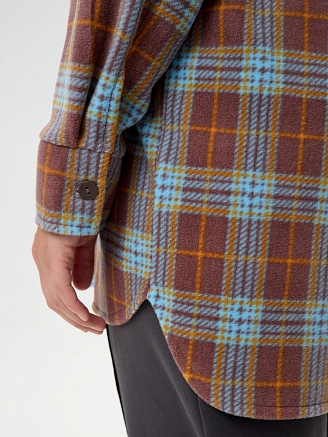 Женская рубашка Мускат-1 Р-015 / коричневый