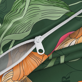 Постельное белье "Verossa" сатин / Wild tulip