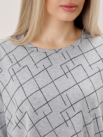 Женская туника Каперс-1 Т-409 / серый