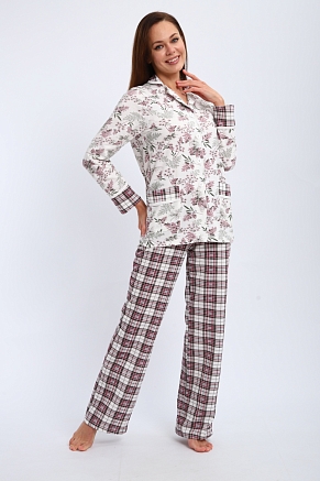 Пижама женская Салли / Укроп