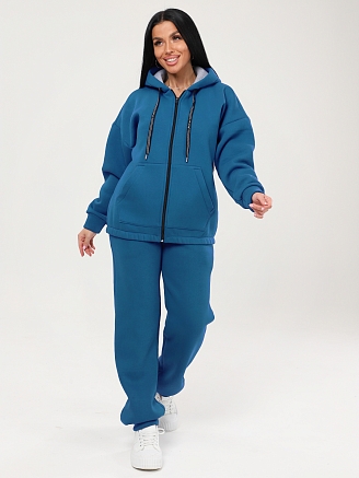 Женский костюм КФ-2771 / Петроль