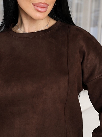 Женский костюм мод.2125/3 / Коричневый