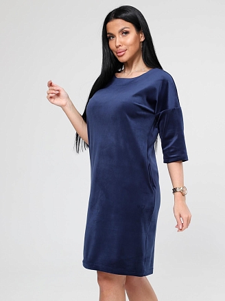 Женское платье Дарвиния / темно-синий