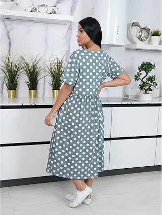 Женское платье Люция / Зеленый