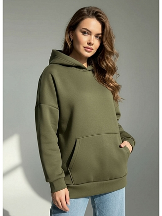 Женское худи Альфа / Хаки