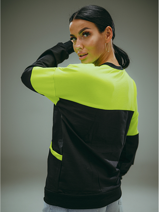 Женская кофта Цунами / Желтый