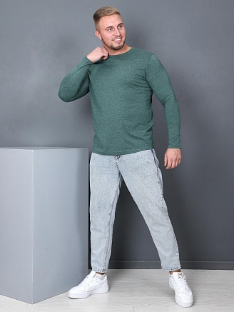 Мужской лонгслив Рейнир / зеленый