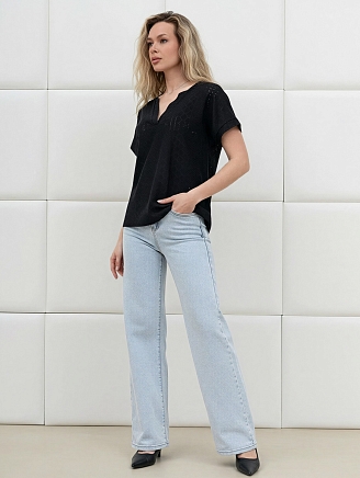 Женская блузка Дис БЛ-043 / чёрный