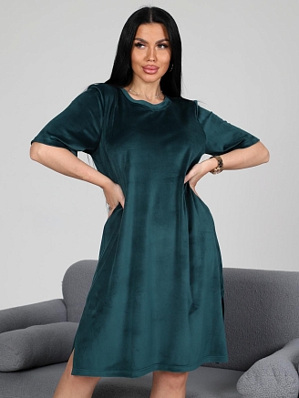 Женская туника Лорна / изумруд