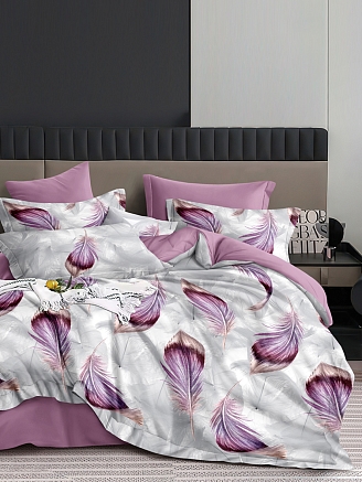 Постельное белье поплин люкс / Перышки