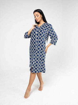 Женский халат мод.1922/2 / Синий