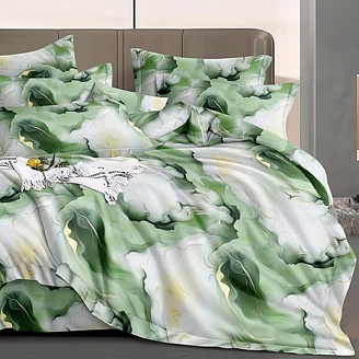 Постельное белье бязь люкс / Изумруд
