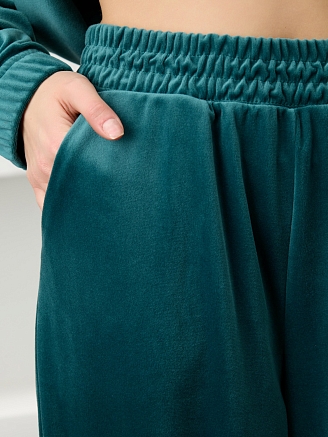 Женский костюм Альба / изумрудный