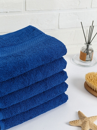 Полотенце махровое г/к Узбекистан 460 гр/м2 / 706-ярко-синий