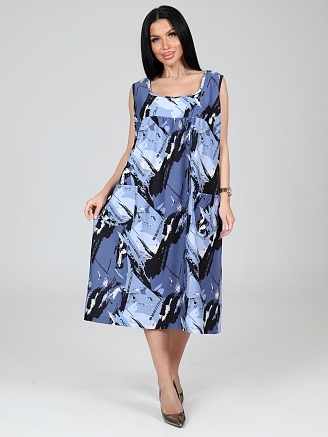 Женский сарафан МАКСИ СК-345 / Айсберг