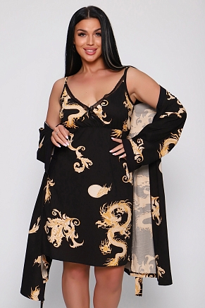 Женский комплект Мемуары 729 / Черный