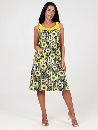 Женский сарафан Матрешка-2 СК-2206 / Подсолнух