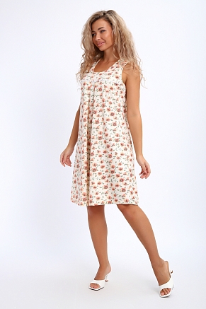 Женская сорочка 30139 / молочный