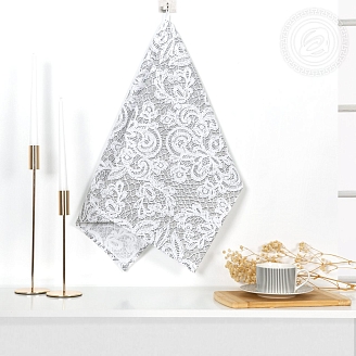 Полотенце кухонное рогожка / Кружево