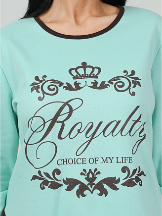 Женская пижама Алина / Ментол