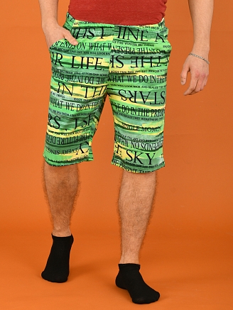 Мужские шорты М-412 / зеленый