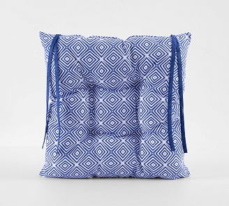 Сидушка на стул рогожка / Electro