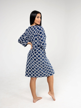 Женский халат мод.1922/2 / Синий