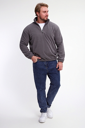 Мужская толстовка 37003 / серый