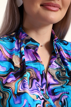 Женское платье 32746 / бирюзовый