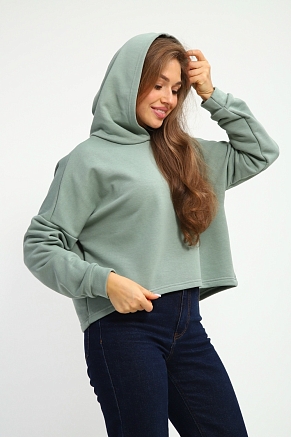 Женское худи 85554 / оливковый