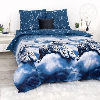 Постельное белье бязь Премиум / Созвездие леопарда