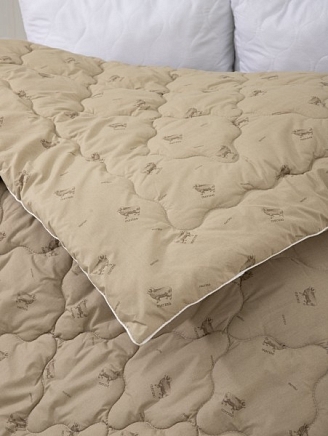 Одеяло "Овечья шерсть" тик п/э 300 гр/м2