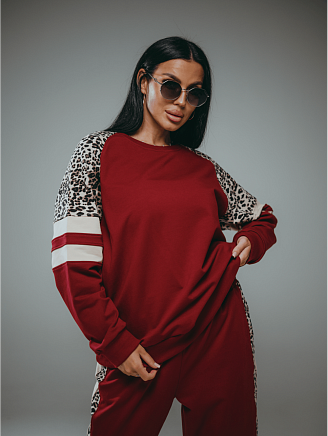 Женский костюм Хлоя / Бордо