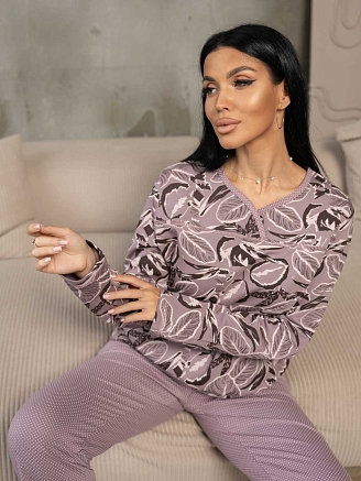 Женская пижама мод.1759/12 / Какао