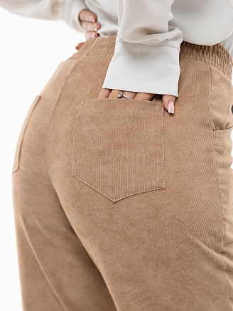 Женские брюки мод.1440/15 / Бежевый
