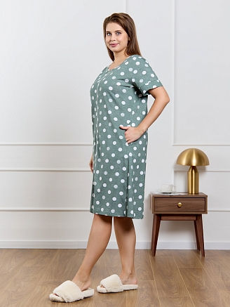 Женский халат Элит / зелёный