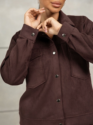 Женский костюм мод.2070 / Коричневый