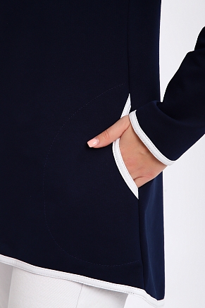 Женская туника 85036 / темно-синий