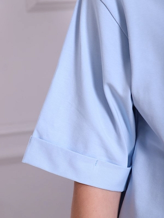 Женская футболка Кейт / Голубой