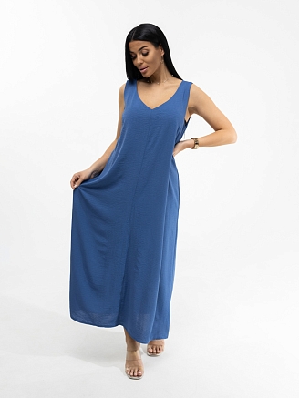 Женское платье мод.2004/2 / Синий