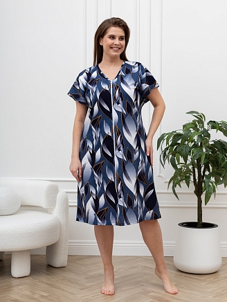 Женский халат Хомли / индиго