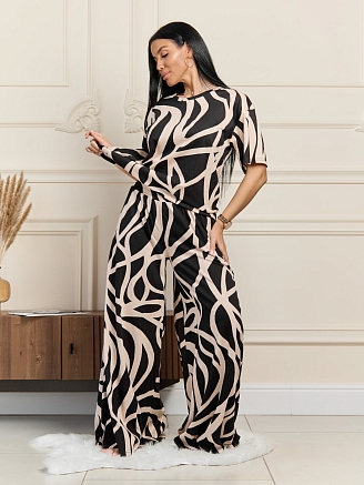 Женский костюм мод.2081/2 / Бежевый