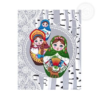 Набор полотенец рогожка / Марфа