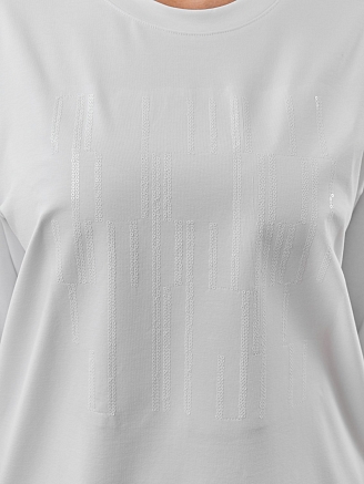 Женская футболка Майна-1 Ф-127 / белый