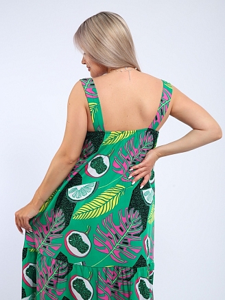 Женский сарафан Саванна 740 / Зеленый