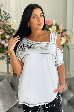 Женская туника 9042 / белый