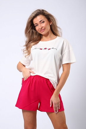 Женский костюм 88120 / малина