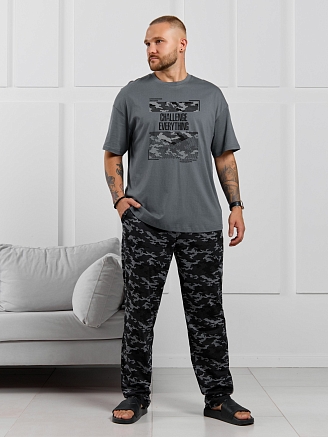 Костюм мужской Экипаж-3 / графитовый