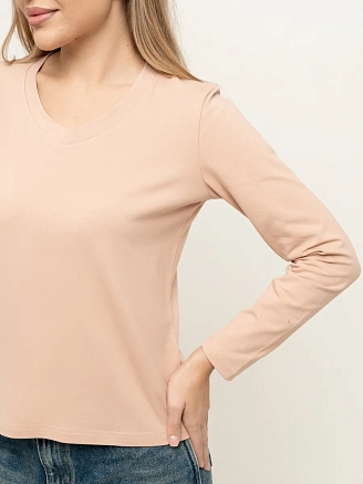 Женская футболка "Милана" / Бежевый арт. к1284бж