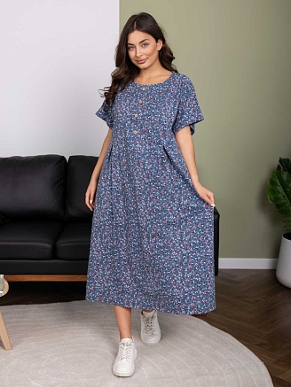 Женское платье мод.2146 / Серый